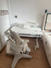 黑白调儿童A2学习桌书桌儿童桌椅实木升降桌子写字桌电脑桌进口橡胶木1.2m 实拍图