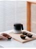 几物森林 旅行茶具便携茶具套装一壶四杯户外功夫茶具快客杯泡茶陶瓷茶杯 实拍图