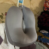 TA护颈U型枕脖子枕便携睡觉靠枕出差必备记忆棉磨毛牛奶丝U型枕灰色 实拍图