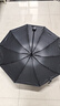 天堂 防紫外线晴雨伞三折 太阳伞黑胶折叠三折晴雨伞 黛蓝 实拍图