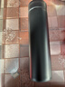 小米白保温杯316不锈钢商务真空保温杯智能显温保温水杯礼品 智能显示【304黑色】 实拍图