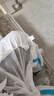 致尔康 防护服一次性连体连帽防粉尘 隔离衣防水养殖场喷漆工作服 蓝条连帽+长靴套2XL 实拍图