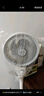 艾美特（AIRMATE）【小暴风】空气循环扇大风量摇头电风扇家用台式落地扇升级加高换气轻音柔风小风扇 FA18-X115 实拍图