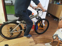 凤凰（Phoenix）可折叠山地车自行车成人男女新款式学生12到18岁变速越野软尾单车 辐条轮/双避震【密封全轴承】钢架肖灰 26寸-24速【身高158-188cm】 实拍图