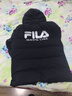 FILA 斐乐官方情侣羽绒服2025年冬时尚休闲连帽上衣男女同款保暖外套 实拍图