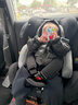 初婴贝儿童安全座椅汽车用0-4-12岁婴儿宝宝车载可坐可躺i-Size通风加热 悦享版黑+通风加热+支撑腿+遮阳棚+175°躺 实拍图