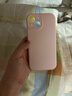 第一卫DIVI【官 方 真 液 态】适用苹果15手机壳iPhone15保护套液态硅胶亲肤镜头全包防摔男女款粉 实拍图