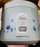 美的（Midea） 微压电饭煲 精铸发热盘大容量简单易控 黑晶内胆家用迷你小电饭锅 1-2-3-5-8人家用商用 4升款 4L 2-6人用 实拍图