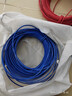 鸿雁电线电缆BV4平方100米蓝色单芯单股国标铜线硬线家装照明电源线 实拍图