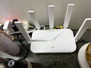 中兴（ZTE）巡天 AX3000满血WIFI6千兆无线家用路由器 自研双核主芯片 5G双频穿墙王wifi路由 Mesh 3000M速率 实拍图