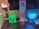 亲巴贝我的世界火把灯MC游戏周边玩具二次元钻石矿灯火炬六一圣诞节礼物 绿色矿灯【USB充电】 实拍图