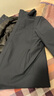 雅戈尔（YOUNGOR）羽绒服男连帽羽绒服聚酯纤维面料鹅绒填充保暖舒适 藏青VLYD419889FTA L 175/96A 实拍图