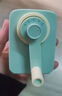 得力手摇卷笔刀小学生转笔刀专用削笔刀自动进铅儿童铅笔削笔器幼儿园女孩卡通手动钻笔刀旋绞刨笔机 【5档可调】奶绿 实拍图