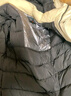 京东京造【进口极寒95鹅绒服】羽绒服男外套女冬季新款中长款 曜石黑 2XL 实拍图