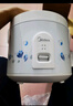 美的（Midea） 微压电饭煲 精铸发热盘大容量简单易控 黑晶内胆家用迷你小电饭锅 1-2-3-5-8人家用商用 4升款 4L 2-6人用 实拍图