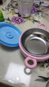 COOKSS婴儿辅食碗恒温注水保温碗316不锈钢宝宝婴幼儿吃饭儿童餐具浅蓝 实拍图