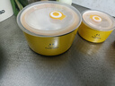 裕行带盖保鲜碗密封三件套微波炉可用笑脸保鲜盒饭碗 实拍图