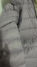 鸭鸭（YAYA）佟丽娅同款轻薄羽绒服女新款秋冬季休闲短款连帽保暖轻便韩版外套 浅紫色 2XL 实拍图