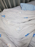 京东京造 纯棉刺绣三件套 A类水洗蓬柔学生宿舍床单床上套件 单人床 哒哒鸭 实拍图