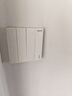 罗格朗（LEGRAND）开关插座 简悦系列陶瓷白色 86型墙壁插座 一位六类电脑网络插座 实拍图