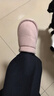 回力日系柔软情侣棉拖秋冬家居室内保暖棉鞋女款HL0006粉色36-37码 实拍图