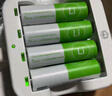 京东京造5号充电锂电池4粒套装 1.5V恒压快充 适用游戏手柄/键鼠/话筒/吸奶器/血压计/玩具赛车等 AA五号 实拍图