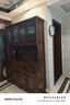 雅尘家居美式实木餐边柜一体靠墙柜子酒柜储物柜靠墙玄关柜上下收纳茶水柜 四门餐边柜 【复古胡桃色】 实拍图