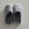京东京造【厚底防滑】棉拖鞋男士冬季室内居家毛拖保暖半包深灰色44-45 实拍图