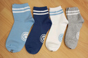 京东京造儿童秋冬袜子男童中筒5-18岁棉地板袜中大童22-24CM 实拍图