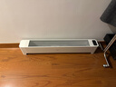 美的（Midea）【APP智能】石墨烯家用踢脚线取暖器 遥控电热电暖器 浴室速热电暖气 节能暖风机全屋升温HDS22LYR 实拍图