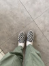 VANS范斯官方 升级款Comfy Slip-On棋盘格一脚蹬帆布鞋出游好鞋 黑白棋盘格 35 实拍图