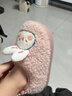 猪爸爸宝宝棉鞋秋冬男宝2024新款包跟防滑室内家居女童婴幼儿棉鞋粉180 实拍图
