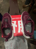 足力健老人鞋春季中老年散步鞋轻便妈妈鞋休闲鞋运动鞋女鞋 02K酒红39 实拍图