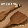 双枪（Suncha）乌金檀木锅铲子 家用无漆无蜡加长防烫 炒菜木铲不粘锅专用2件套 实拍图
