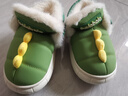 巴拉巴拉儿童棉鞋恐龙男童冬季毛毛鞋女童加绒加厚雪地靴宝宝外穿防水冬鞋 实拍图