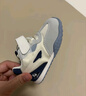 江博士（DR·KONG）春秋男女舒适婴儿宝宝鞋 透气舒适健康鞋 百搭国货步前鞋 白/灰 21 脚长约12.0-12.6 实拍图