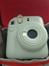 INSTAX富士instax立拍立得 一次成像相机 mini12（mini11升级款）薄荷绿 实拍图