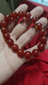 李居明缺火补火五行饰品五行缺火红玉髓玛瑙手链离为火卦朱雀手串男女 实拍图