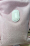 彩虹热水袋暖手宝充电暖宝宝暖水袋注水暖手袋热敷暖肚子 粉色 实拍图
