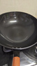 炊大皇炒锅铁锅健康0无涂层蜂窝纹32cm家用炒菜锅玄铁XT32CGH 实拍图