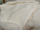京东京造加厚兔毛绒感四件套 A类双面绒牛奶绒床单被套枕套保暖秋冬季单人双人床品奶油白1.5m床 实拍图