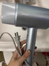 美的（Midea）5亿等离子护发电吹风 家用负离子吹风筒 1800W大功率便携吹风机FJ308银 国家补贴 节日/生日礼物 实拍图