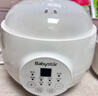 BabyStar燕窝炖盅隔水炖电炖锅迷你小养生锅骨瓷陶瓷内胆800ML一人2人家用炖花胶炖汤专用 0.8L 隔水柔炖单机款 实拍图