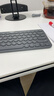 罗技（Logitech）时尚系列 K380 键盘 蓝牙办公键盘 无线键盘 女友 便携超薄键盘 笔记本键盘 黑灰色 实拍图