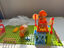 费乐（FEELO）兼容乐高大颗粒儿童拼装积木玩具圣诞节礼物62粒建筑工地Y42037 实拍图
