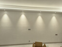 雷士（NVC）射灯led防眩超薄36°射灯嵌入式天花灯网红小山丘背景墙客厅卧室 【力荐】弧影Ra98-白-7W暖白光开孔75mm 实拍图