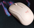 罗技（Logitech）M221轻音鼠标 无线鼠标 办公鼠标 对称鼠标 带无线微型接收器 茱萸粉 实拍图