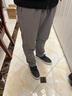 京东京造防泼水运动裤25秋冬新款直筒户外耐磨保暖跑步休闲裤男炭灰XL 实拍图