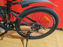 凤凰（Phoenix）儿童自行车山地车学生车脚踏车6-12-18岁童车 霸道 黑红色 24寸 实拍图