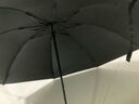 天堂 防紫外线晴雨伞三折 雨伞黑胶防晒太阳伞遮阳晴雨伞 甘酪白 实拍图